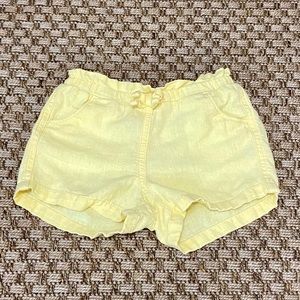 Toddler Girls Linen Shorts - Old Navy